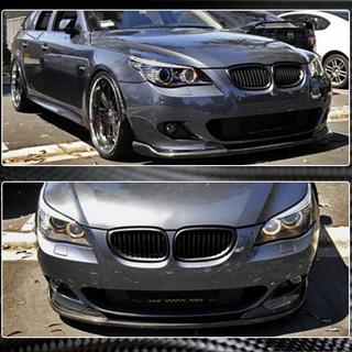Front bumper lip (voor M-Sport, carbon) BMW 5 Serie E60/E61 2003–2010 foto 3