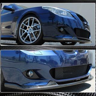 Front bumper lip (voor M-Sport, carbon) BMW 5 Serie E60/E61 2003–2010 foto 4
