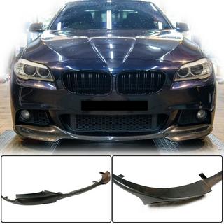 Voorbumper lipspoiler Lip V1 (voor F10 M-Sport, carbon) BMW 5 Serie F10/F11 2010–2016 foto 1