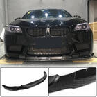 BMW 5 Serie F10/F11 2010–2016 Front bumper lip Lip V3 (voor F10 M5, carbon) foto 1