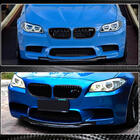 BMW 5 Serie F10/F11 2010–2016 Frontbumper lipspoiler Lip V4 (voor F10 M5, carbon) foto 3