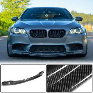 Frontbumper lipspoiler Lip V4 (voor F10 M5, carbon) BMW 5 Serie F10/F11 2010–2016 foto 1