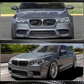 Frontbumper lipspoiler Lip V4 (voor F10 M5, carbon) BMW 5 Serie F10/F11 2010–2016 foto 4