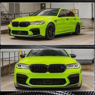 Frontbumper lip Lip V1 (voor M5 F90 2020-2024, carbon) BMW 5 Serie G30/G31 2017–2023 foto 4