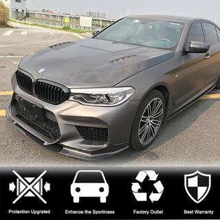 Front bumper lipspoiler Lip V1 (voor M5 F90 2017-2020, carbon) BMW 5 Serie G30/G31 2017–2023 foto 3
