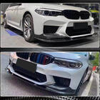 BMW 5 Serie G30/G31 2017–2023 Voorbumper lip Lip V2 (voor M5 F90 2017-2020, carbon) foto 5