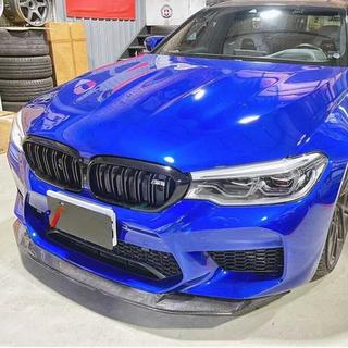 Front bumper lip spoiler Lip V3 (voor M5 F90 2017-2020, carbon) BMW 5 Serie G30/G31 2017–2023 foto 3