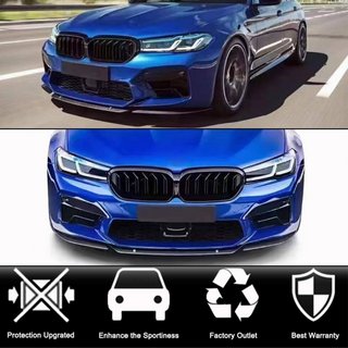 Voorbumper lip Lip V4 (voor M5 F90 2020-2024, carbon) BMW 5 Serie G30/G31 2017–2023 foto 2