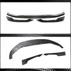 BMW 5 Serie G30/G31 2017–2023 Frontbumper lip Lip V1 (voor M-Sport 2021-2024, Carbon) foto 4