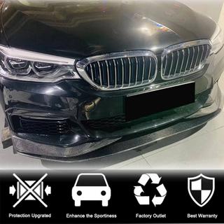Front bumper lip Lip V1 (voor M-Sport 2017-2020, carbon) BMW 5 Serie G30/G31 2017–2023 foto 3