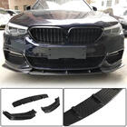 BMW 5 Serie G30/G31 2017–2023 Front bumper lip Lip V4 (voor M-Sport 2017-2020, carbon) foto 1