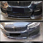 BMW 5 Serie G30/G31 2017–2023 Front bumper lip Lip V4 (voor M-Sport 2017-2020, carbon) foto 4