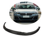 BMW 5 Serie G30/G31 2017–2023 Voorbumper lip Lip V2 (voor M-Sport 2021-2024, carbon) foto 1