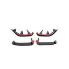 BMW 5/i5 Serie G60/G60E/G61 2023– Front bumper lip Lip (voor M-Sport, carbon) foto 7