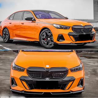 Front bumper lip Lip (voor M-Sport, carbon) BMW 5/i5 Serie G60/G60E/G61 2023– foto 2