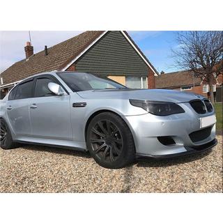 Frontbumper lip (voor M5, carbon) BMW 5 Serie E60/E61 2003–2010 foto 2