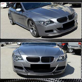 Frontbumper lipspoiler (voor M6, carbon) BMW 6-serie E63/E64 2003–2010 foto 3