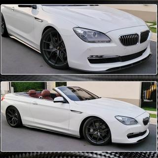 Frontbumper lip Lip (voor Base 2011-2014, carbon) BMW 6-serie F12/F13/F06 2011–2018 foto 4