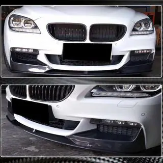 Front bumper lip Lip V1 (voor M-Sport, carbon) foto 4