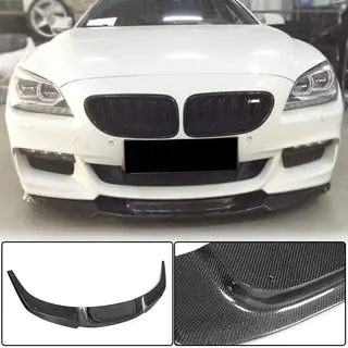 Voorbumper lipspoiler Lip V2 (voor M-Sport, carbon) foto 1