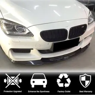 Voorbumper lipspoiler Lip V2 (voor M-Sport, carbon) foto 2