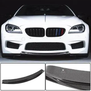 Frontbumper lip Lip V2 (voor M6, carbon) foto 1