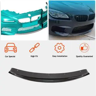 Frontbumper lip Lip V2 (voor M6, carbon) foto 2