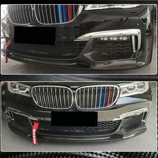 Frontbumper lip Lip V1 (voor M-Sport 2016-2019, carbon) BMW 7 Serie G11/G12 2015–2022 foto 3