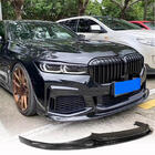 BMW 7 Serie G11/G12 2015–2022 Frontbumper lip Lip V2 (voor M-Sport 2019-2022, carbon) foto 1