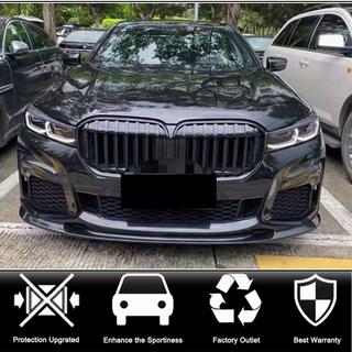 Frontbumper lip Lip V2 (voor M-Sport 2019-2022, carbon) BMW 7 Serie G11/G12 2015–2022 foto 2