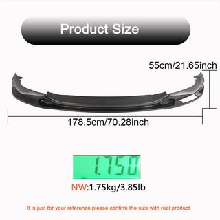Frontbumper lip Lip V2 (voor M-Sport 2019-2022, carbon) BMW 7 Serie G11/G12 2015–2022 foto 4