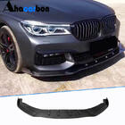 BMW 7 Serie G11/G12 2015–2022 Frontbumper lipspoiler Lip V2 (voor M-Sport 2016-2019, carbon) foto 1