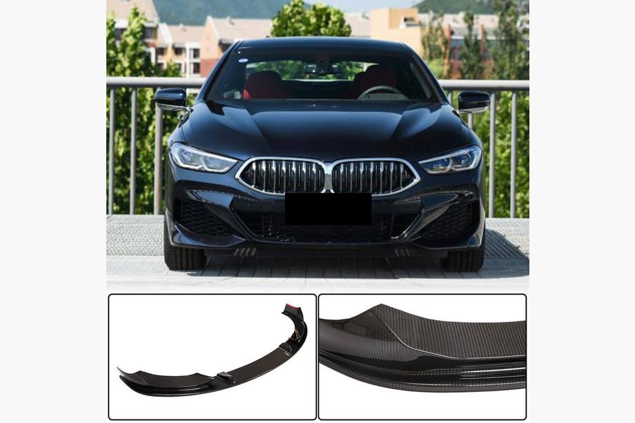 BMW 8-serie G14/G15/G16 2018– Voorbumper lipspoiler Lip V2 (voor M-Sport, carbon) Image