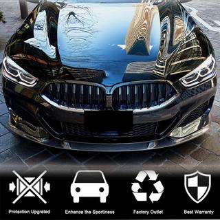 Voorbumper lip spoiler V3 (voor M-Sport, carbon) BMW 8-serie G14/G15/G16 2018– foto 3