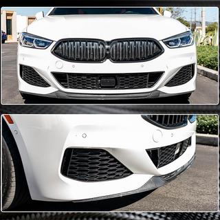 Frontlip voor voorbumper Lip V5 (voor M-Sport, carbon) BMW 8-serie G14/G15/G16 2018– foto 4