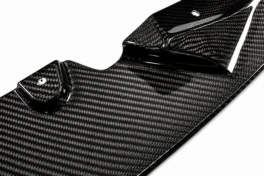 BMW 3 Serie F30/F31 2012–2019 Voorbumper lip Lip V1 (voor F80, carbon) Foto 4