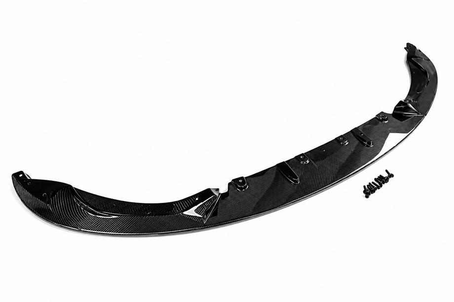 BMW 3 Serie F30/F31 2012–2019 Voorbumper lip Lip V1 (voor F80, carbon) Foto 2