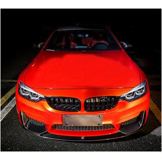 Voorbumper lip spoiler Lip V6 (voor F80, carbon) foto 3