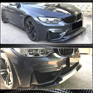 Frontlip voor voorbumper Lip V1 (voor F82/F83, carbon) BMW 4 Serie F32/F33/F36 2012–2020 foto 3