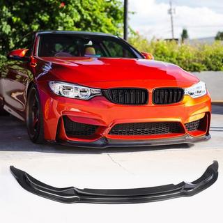 Front bumper lipspoiler Lip V11 (voor F80, carbon) foto 1