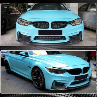 Frontbumperlip Lip V13 (voor F80, carbon) foto 4