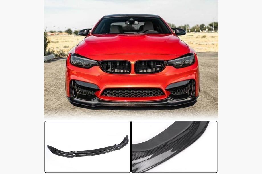 BMW 3 Serie F30/F31 2012–2019 Frontbumper lipspoiler FRP V17 (voor F80) Foto 2