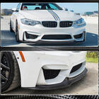 BMW 4 Serie F32/F33/F36 2012–2020 Frontbumper lipspoiler V14 (voor F82/F83, carbon) foto 4