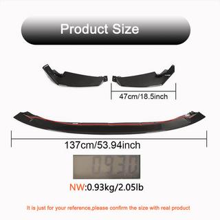 Voorbumper lipspoiler Lip V2 (voor G80, carbon) BMW 3 Serie G20/G21 2018– foto 4