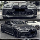 BMW 3 Serie G20/G21 2018– Voorbumper lipspoiler Lip V4 (voor G80, carbon) foto 5