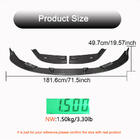 BMW 3 Serie G20/G21 2018– Front bumper lip Lip V7 (voor G80, carbon) foto 5