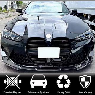 Front bumper lip Lip V7 (voor G80, carbon) BMW 3 Serie G20/G21 2018– foto 2