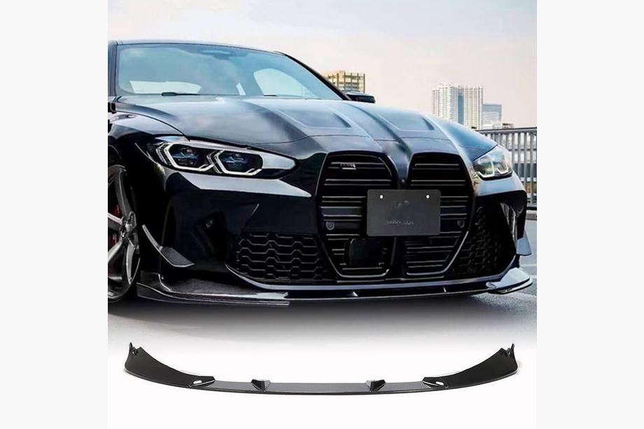 BMW 3 Serie G20/G21 2018– Front bumper lip Lip V7 (voor G80, carbon) Image