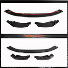 BMW 3 Serie G20/G21 2018– Voorbumper lipspoiler Lip V8 (voor G80, carbon) foto 5