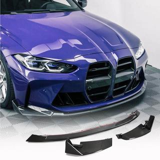 Voorbumper lipspoiler Lip V8 (voor G80, carbon) BMW 3 Serie G20/G21 2018– foto 1